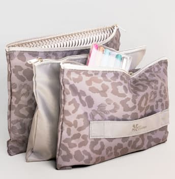 Accordion Zipper Pouches. Click to shop now.